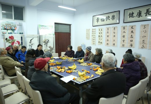 付強書記與老干部共同學習習近平總書記講話